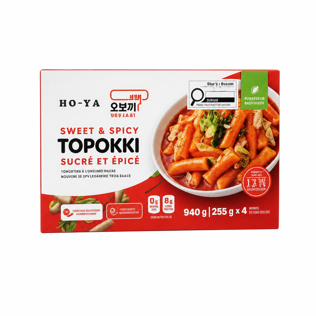 Sweet & Spicy Topokki - 1 x 940 Grams