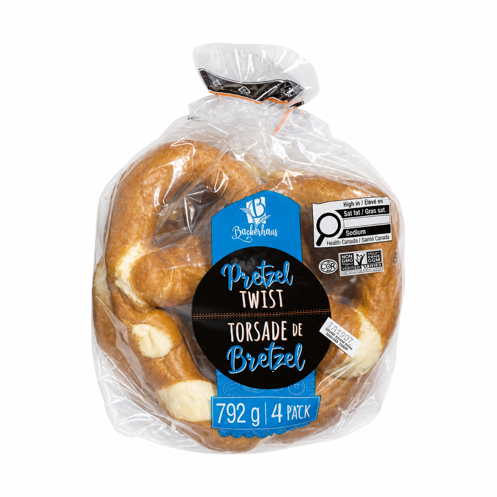 Backerhaus Pretzel Twists - 1 x 784 Grams