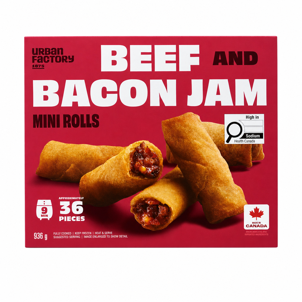 Beef Bacon Jam Roll - 1 x 936 Grams
