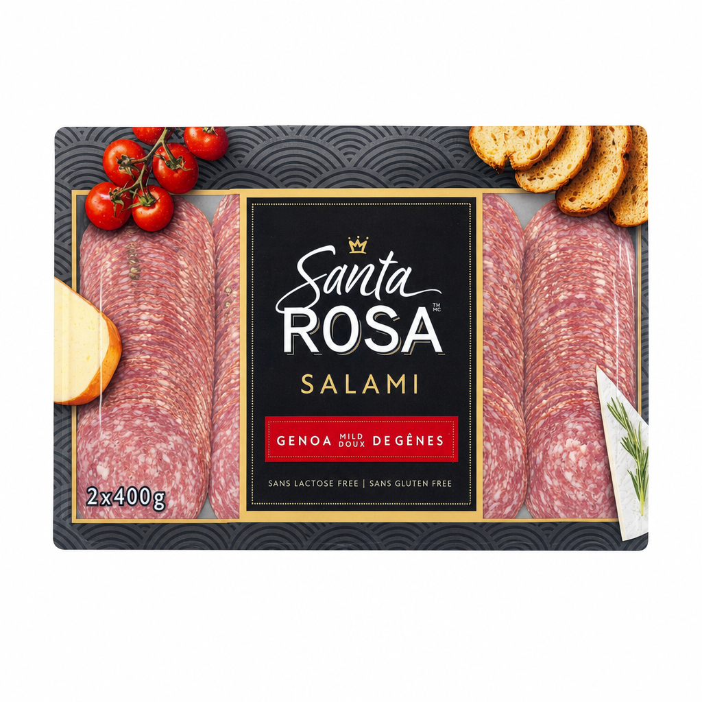 Santa Rosa Genoa Salami - 2 x 400 Grams