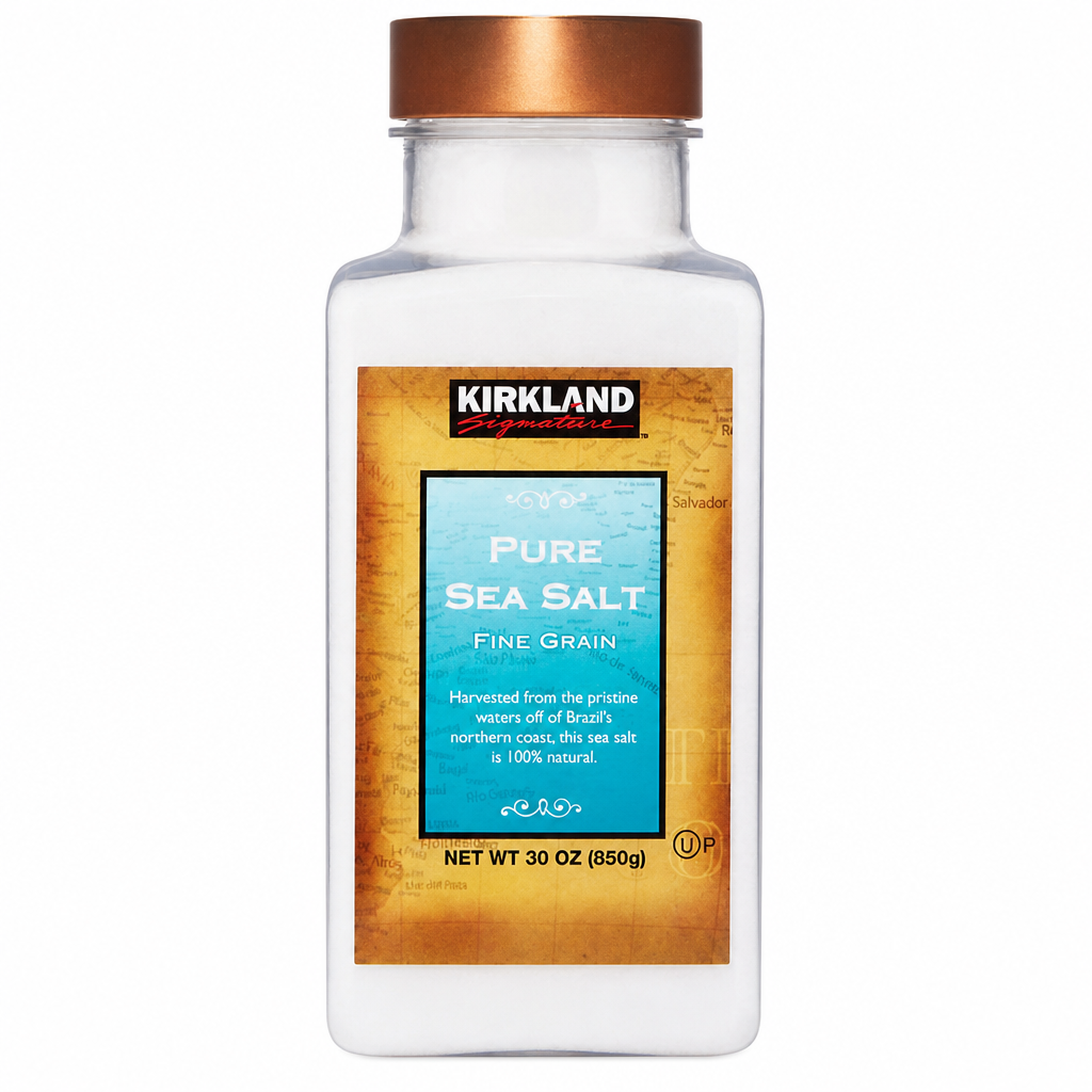 Kirkland Fine Grain Sea Salts - 1 x 850 Grams