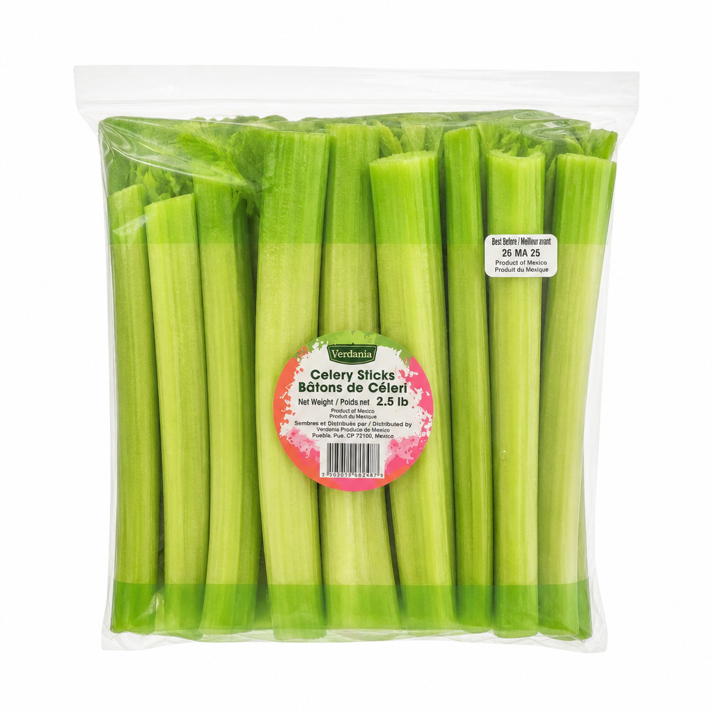 Celery Sticks - 1 x 1.13 Kilos