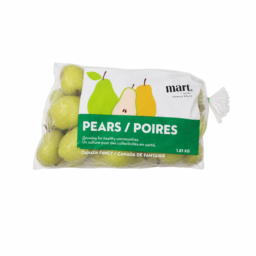 Bartlett Pears - 1 x 1.81 Kilos
