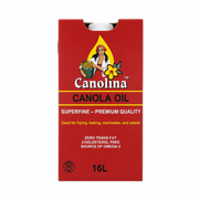 Canolina Canola Oil - 1 x 16 Kilos