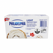 Philadelphia Light Cream Cheese - 2 x 500 Grams