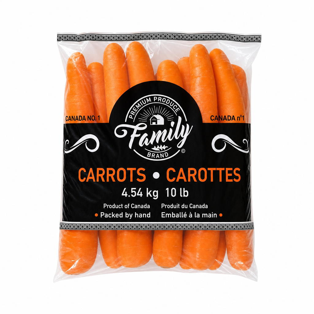 Large Carrots - 1 x 4.54 Kilos