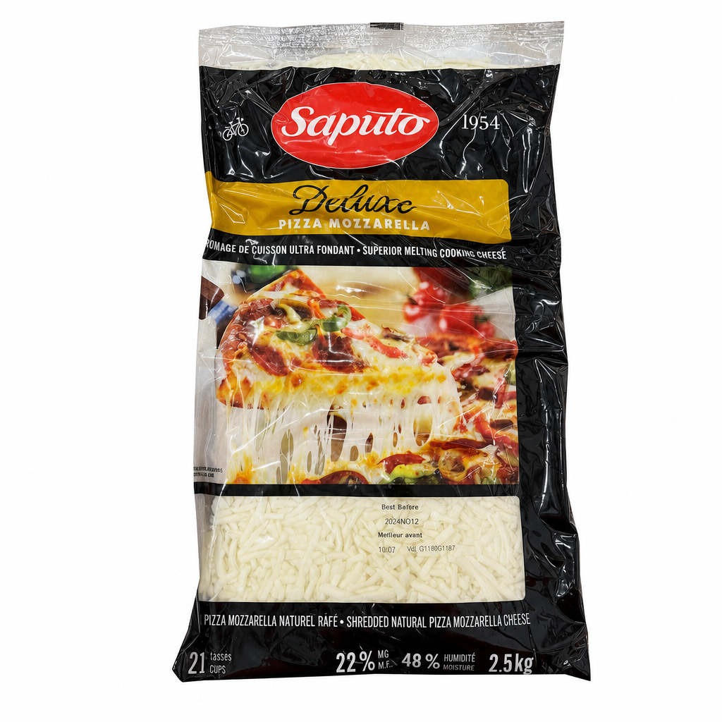 Saputo Mozzarella Shred - 1 x 2.5 Kilos