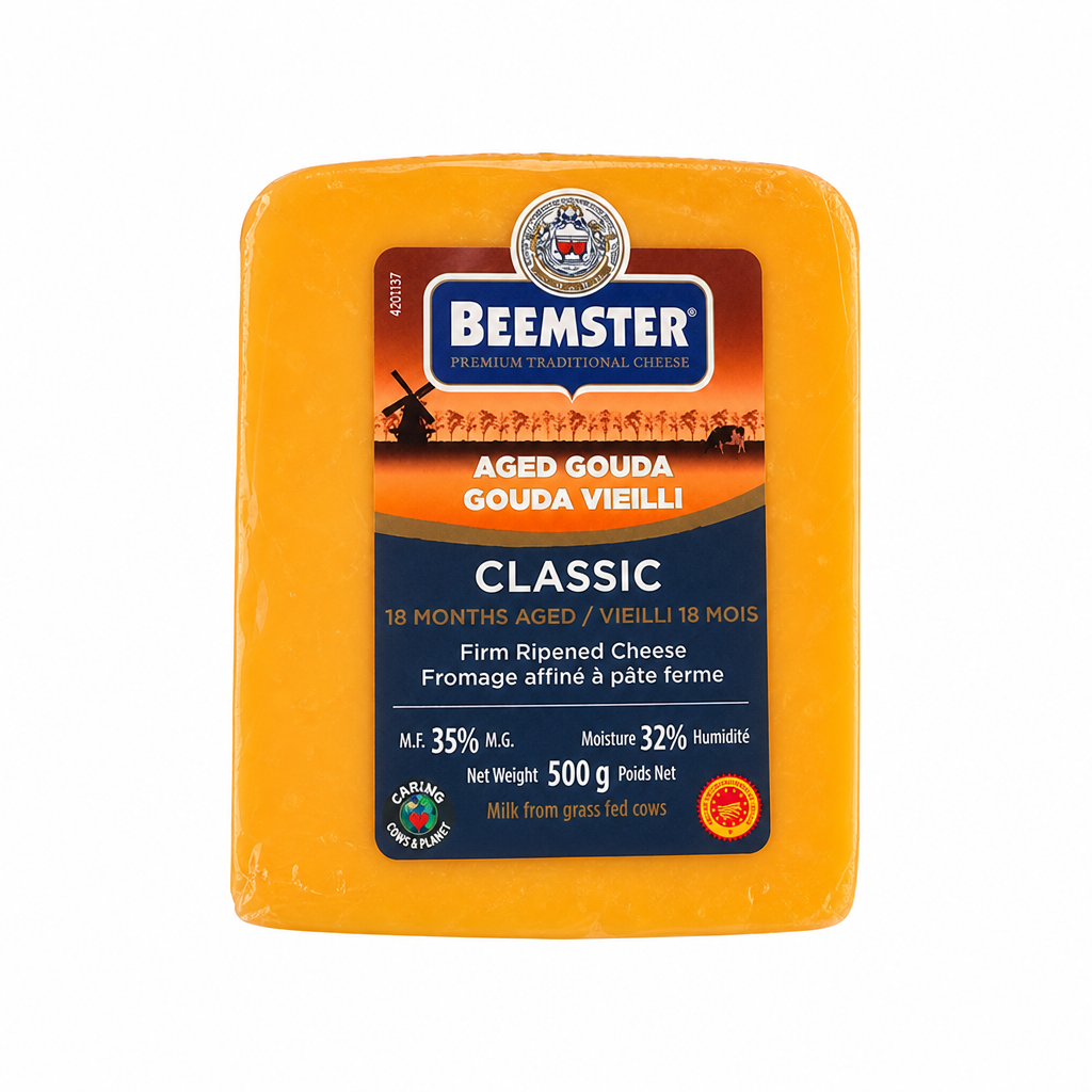 Beemster Classic Aged Gouda - 1 x 500 Grams