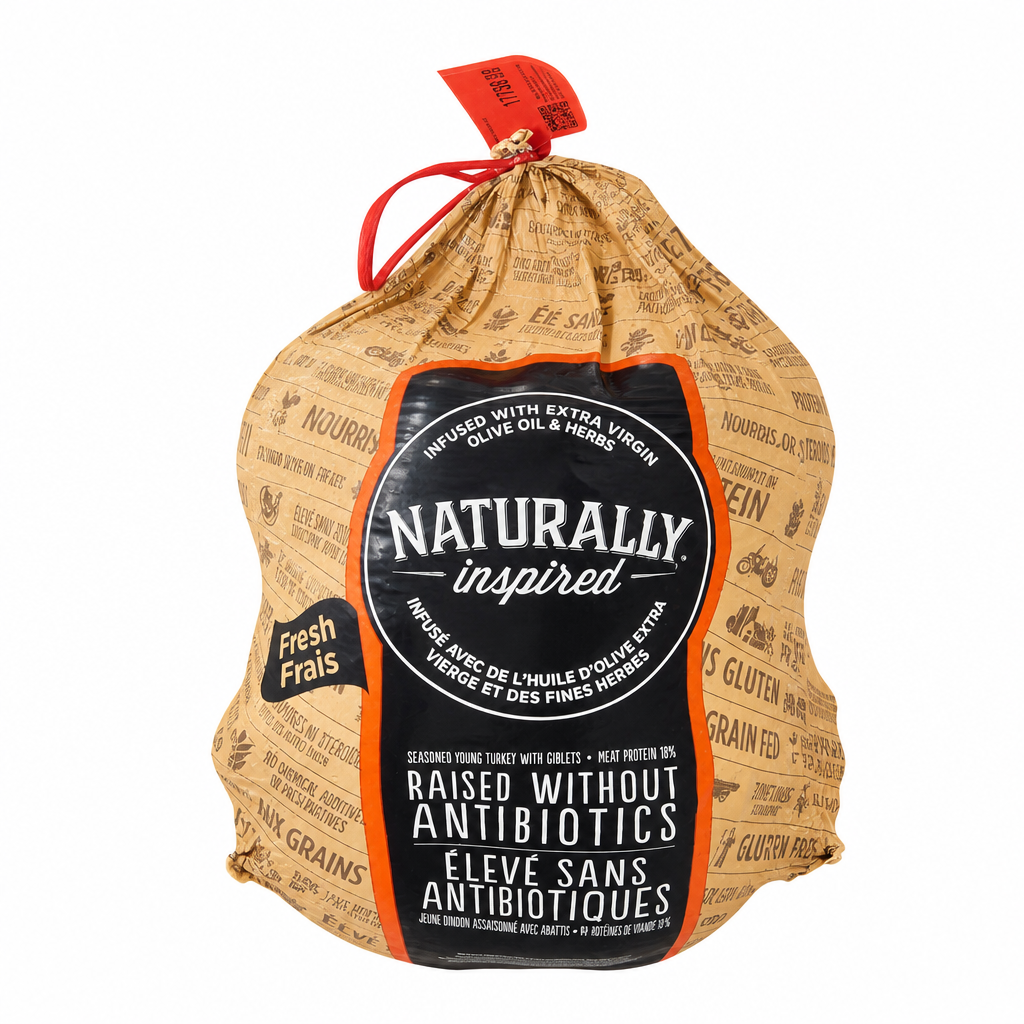 Naturally Inspired Whole Turkey (6-8kg avg.) - 1 x 7.5 KG