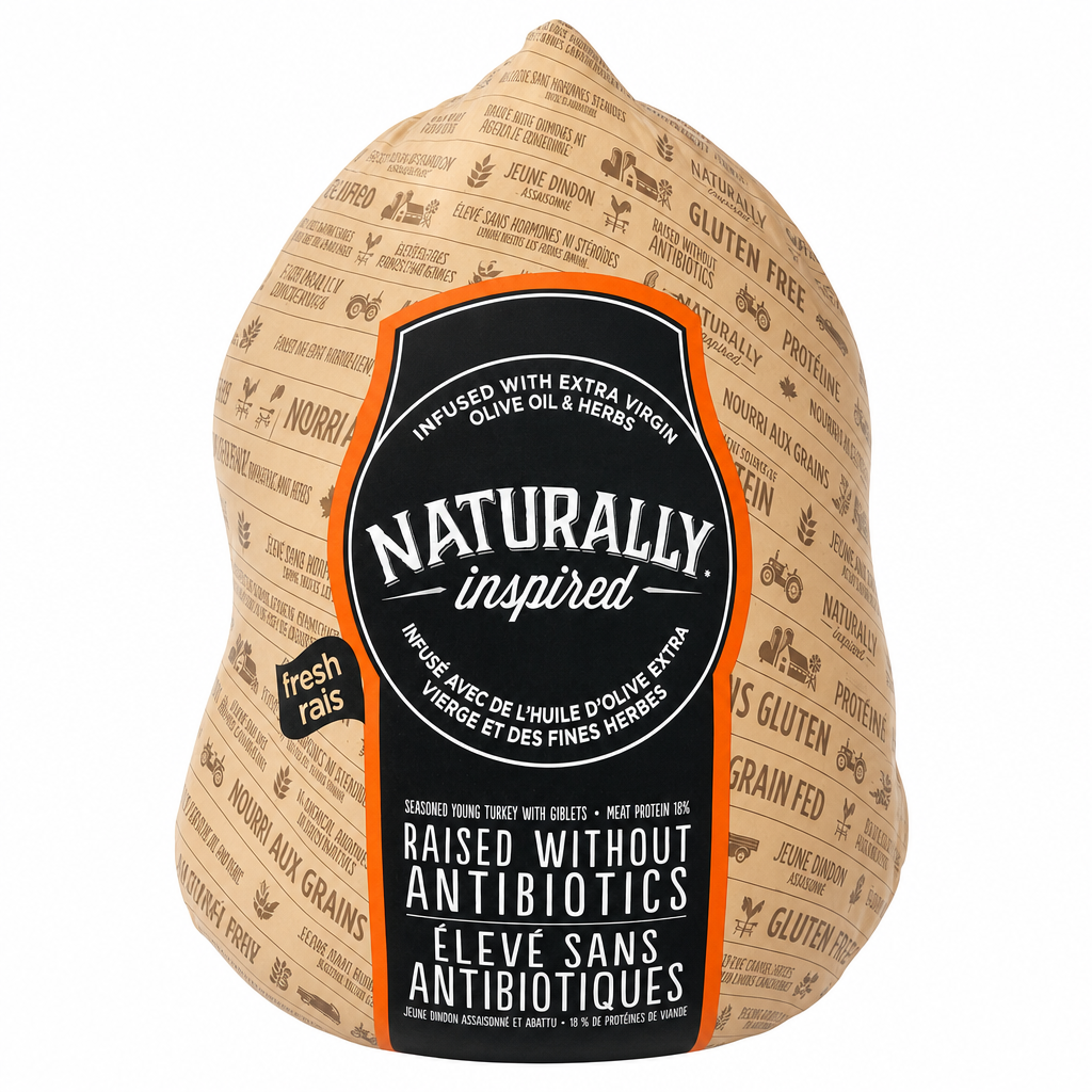 Naturally Inspired Whole Turkey (8-10 kg avg.) *limited time - 1 x 8.8 KG