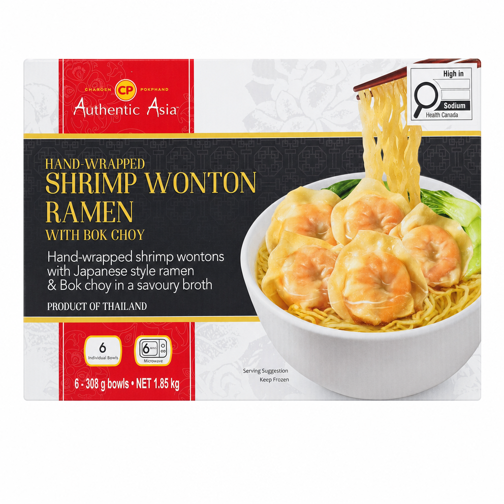 Authentic Asia Shrimp Wonton Ramen - 6 x 308 Grams