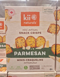 Thumbnail for Kii Naturals Mini Artisan Snack Crisps - 1 x 400 grams