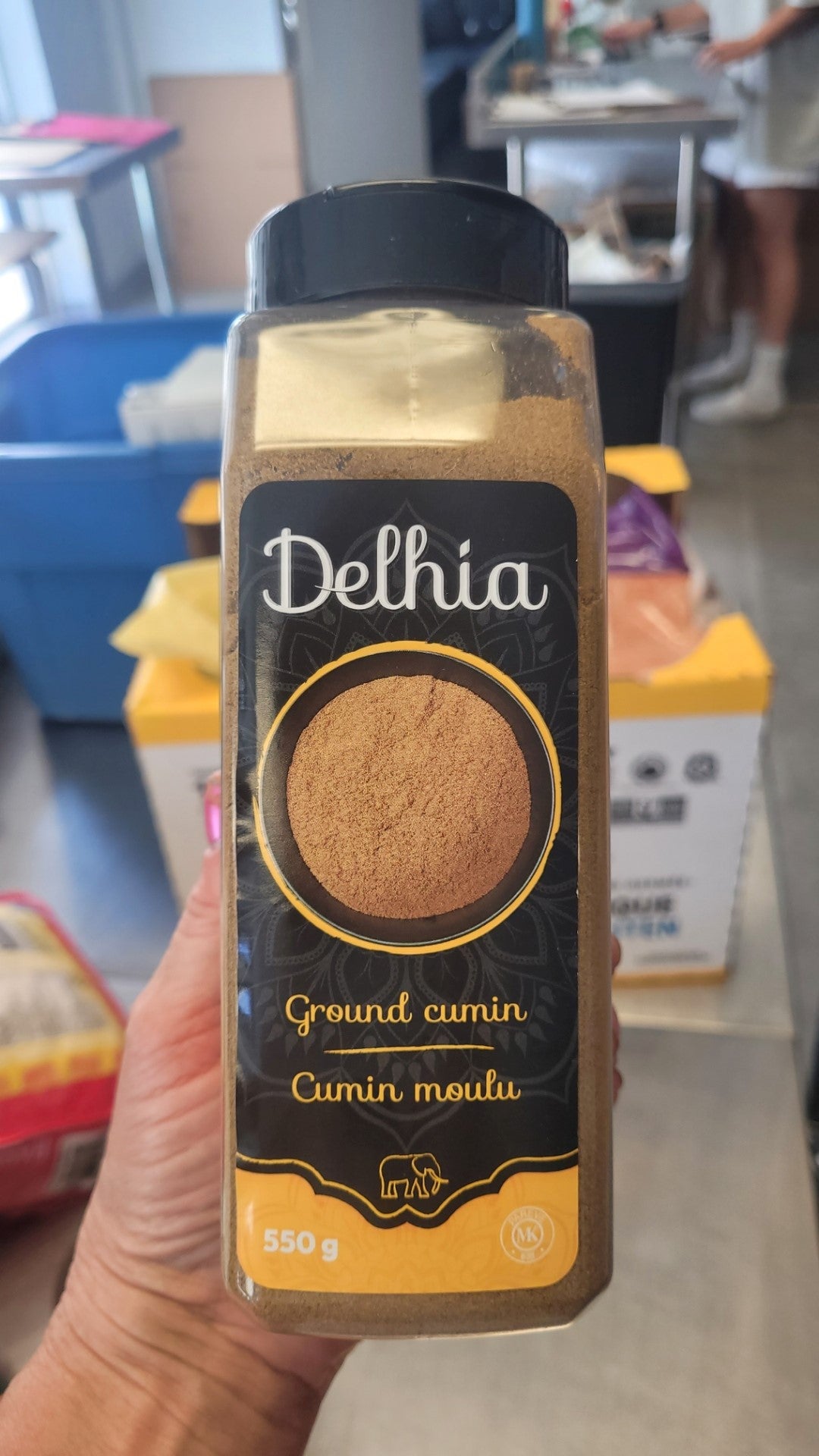 Image of Delhia Ground Cumin - 1 x 550 Grams 