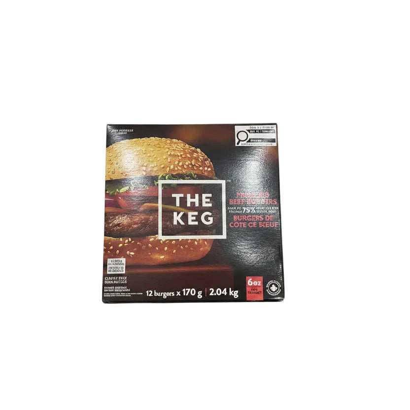 The Keg Prime Rib Burger - 12 x 170 Grams