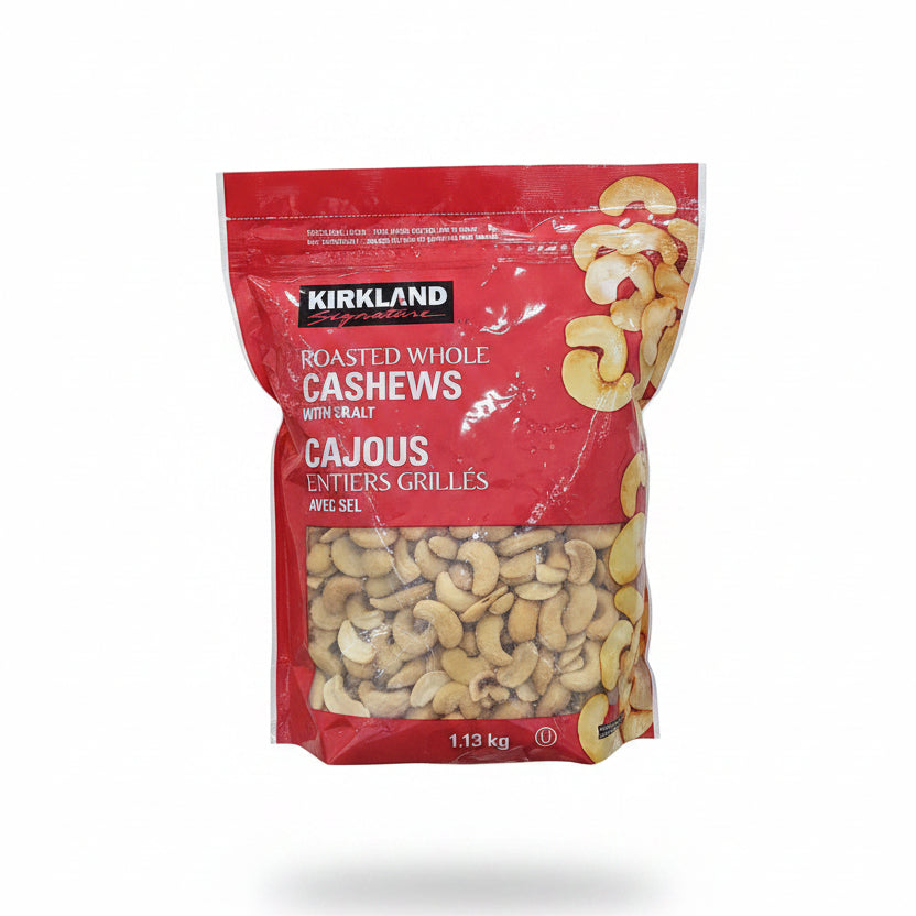 Kirkland Whole Cashews - 1 x 1.13 Kilos