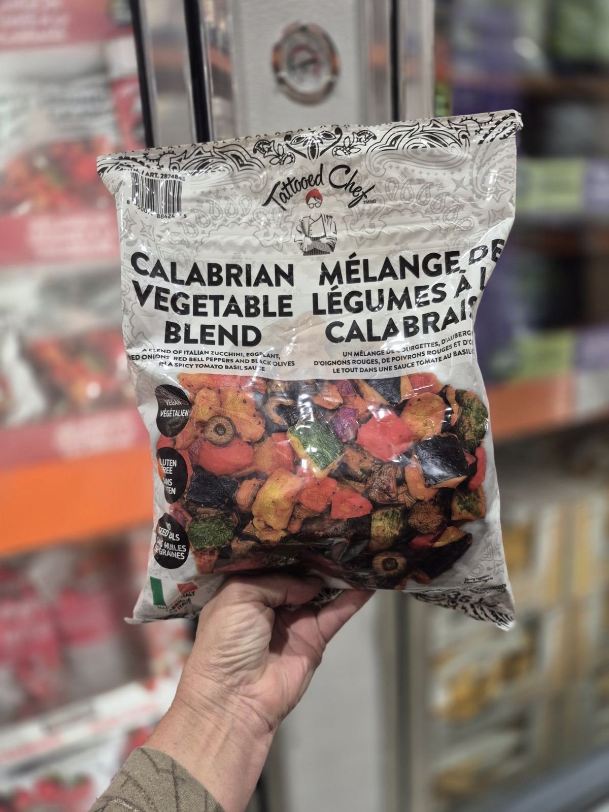 Tattooed Chef Calabrian Vegetable Blend - 1 x 1.36 KG