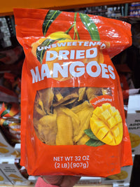 Thumbnail for Unsweetened Dried Mangoes - 1 x 907 Grams
