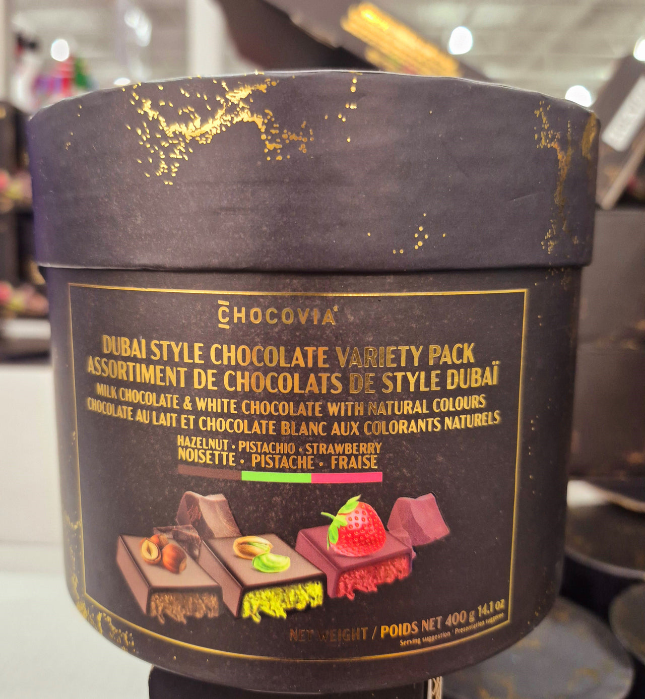 Chocovia Dubaï Style Chocolate Variety Pack - 1 x 400 Grams
