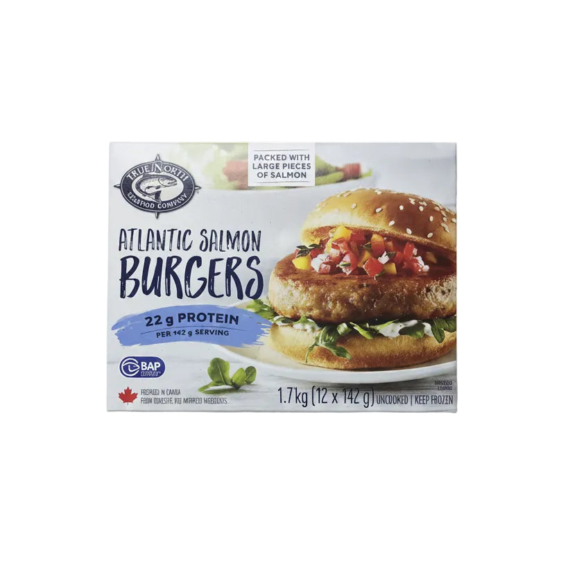 True North Atlantic Salmon Burger - 1 x 1.7 Kilos