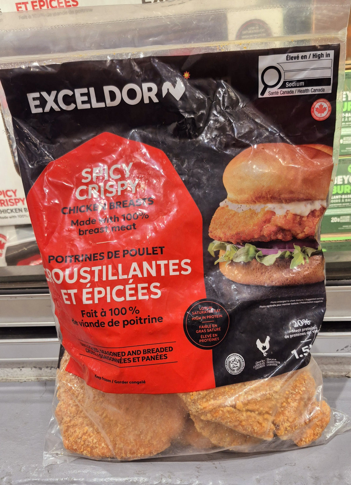Exceldor Spicy Chicken Breast - 1 x 1.5 Kilos