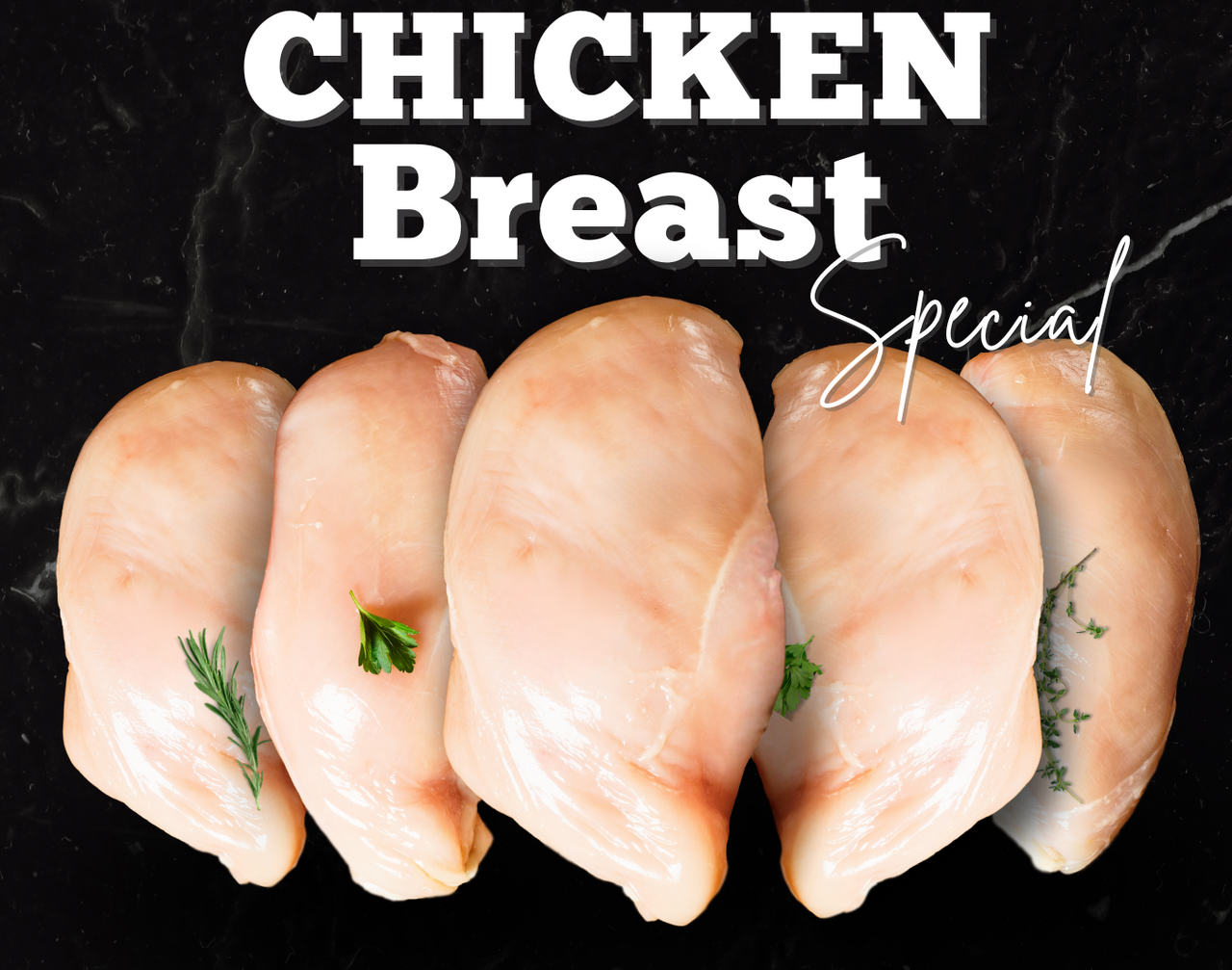 F2F Chicken Breast Special - 1 x 4.5 Kilos