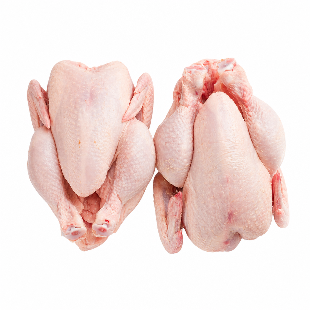 Farm 2 Fork Whole Chickens - 5 x 1.36 Kilos