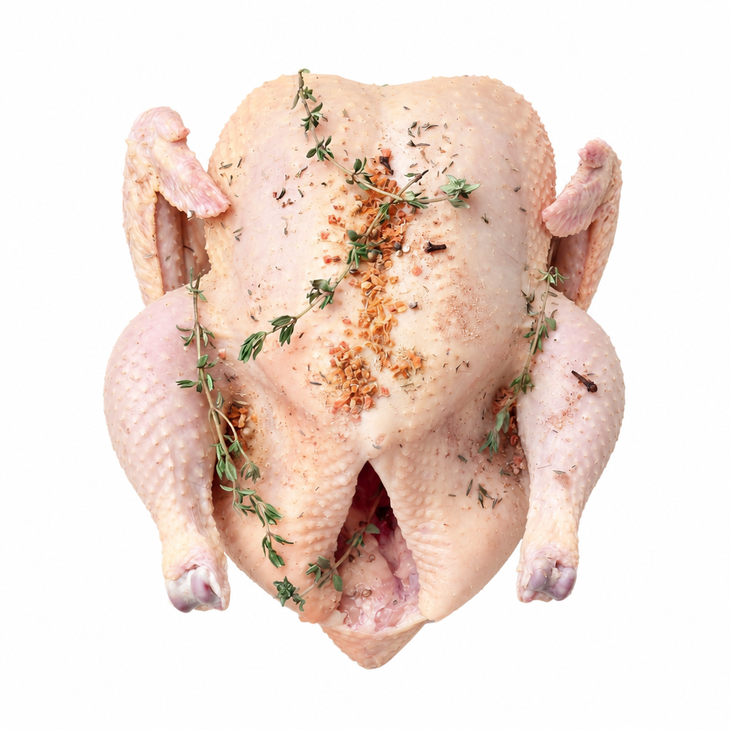 Farm 2 Fork Certified Organic Whole Chickens - 5 x 1.3 Kilos