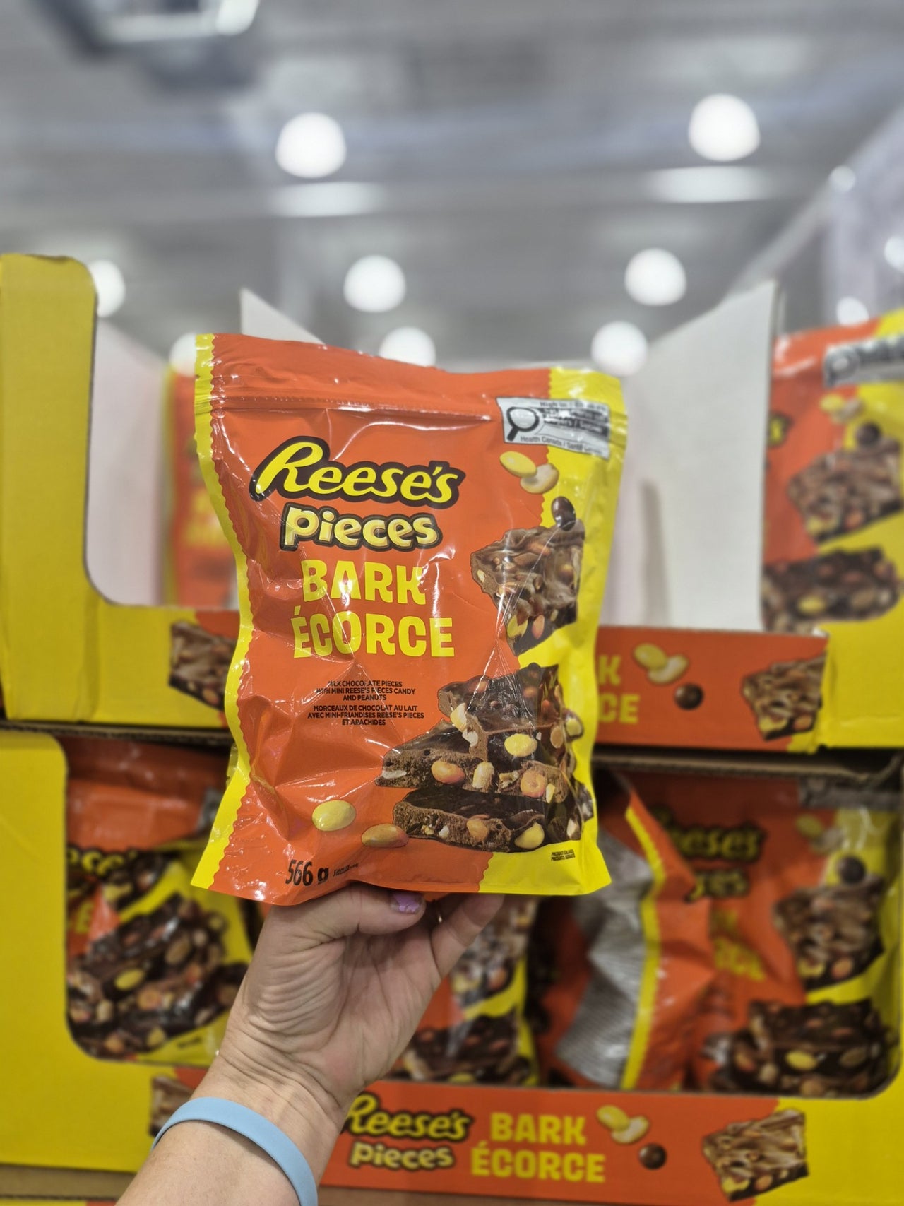 Reese's Pieces Chocolate Bark - 1 x 566 Grams