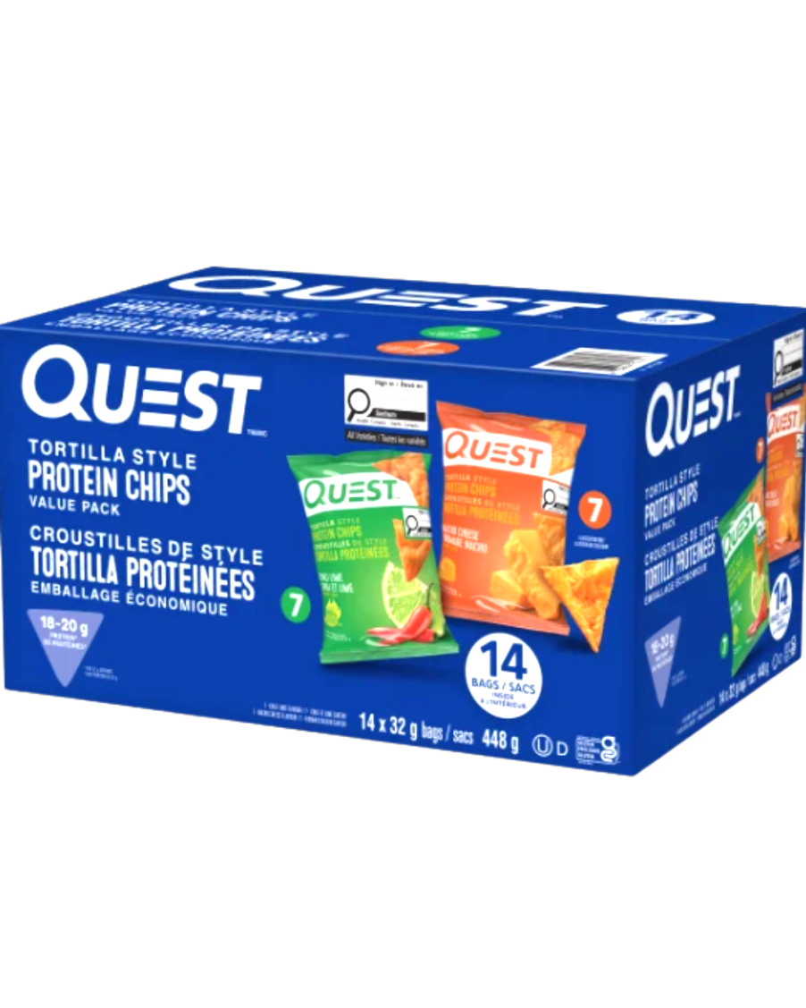 Quest Protein Quest Tortilla Style Chips - 1 x 448 Grams