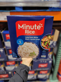 Thumbnail for Minute Rice Long Grain Rice - 1 x 3 Kilos