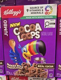 Thumbnail for Kellogg's Cocoa Loops Cereal - 1 x 879 Grams