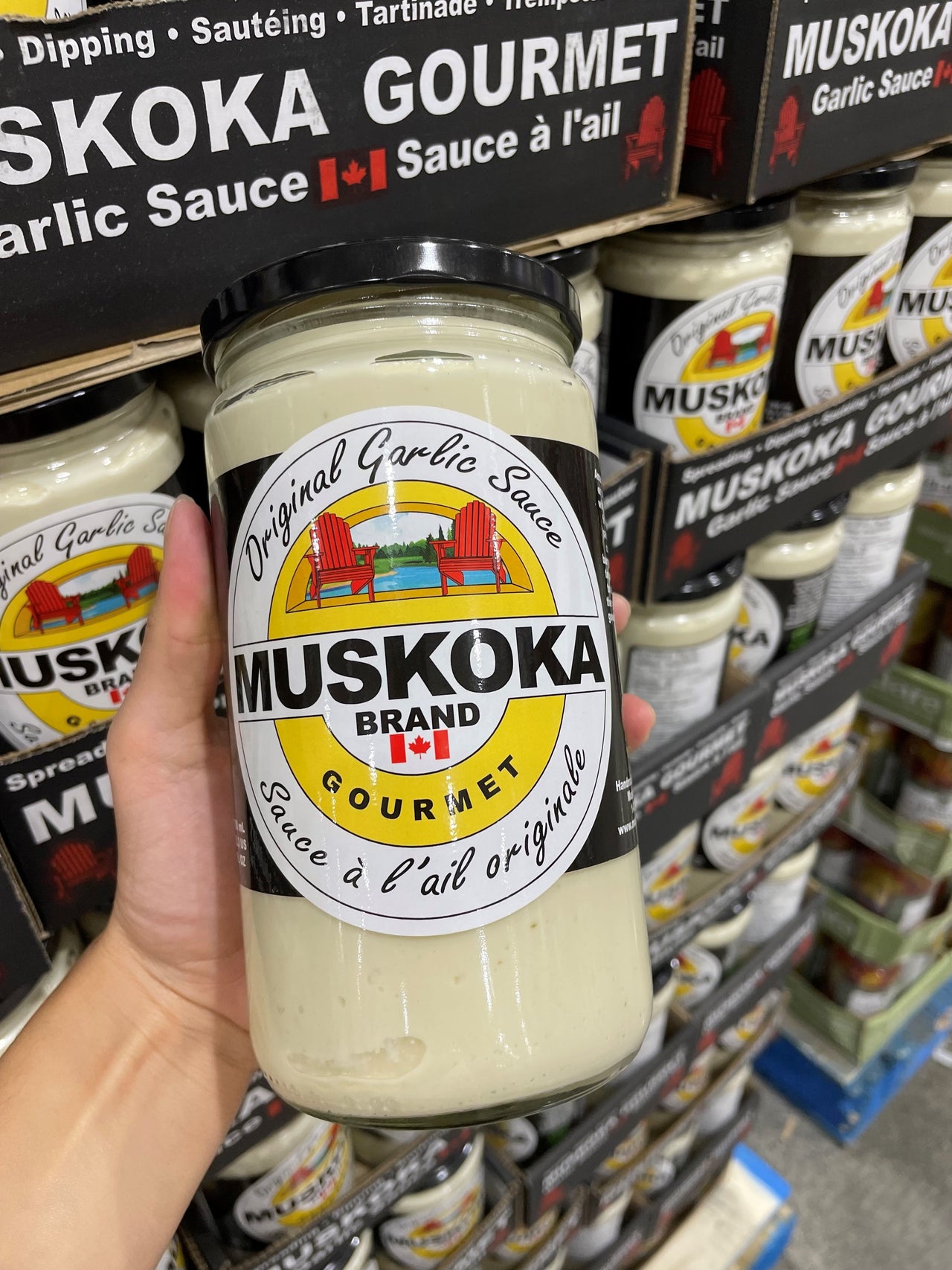 Image of Muskoka Brand Garlic Sauce - 1 x 750 Grams