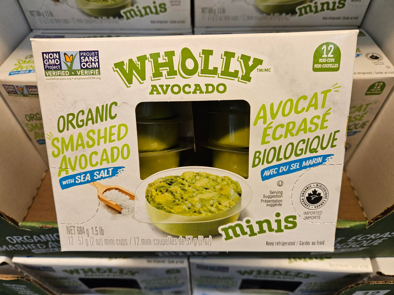 Wholly Avocado Organic Minis - 684 Grams