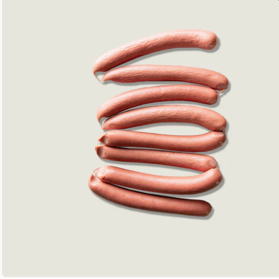 Farm 2 Fork All Beef Hotdogs - 1 pack of 6