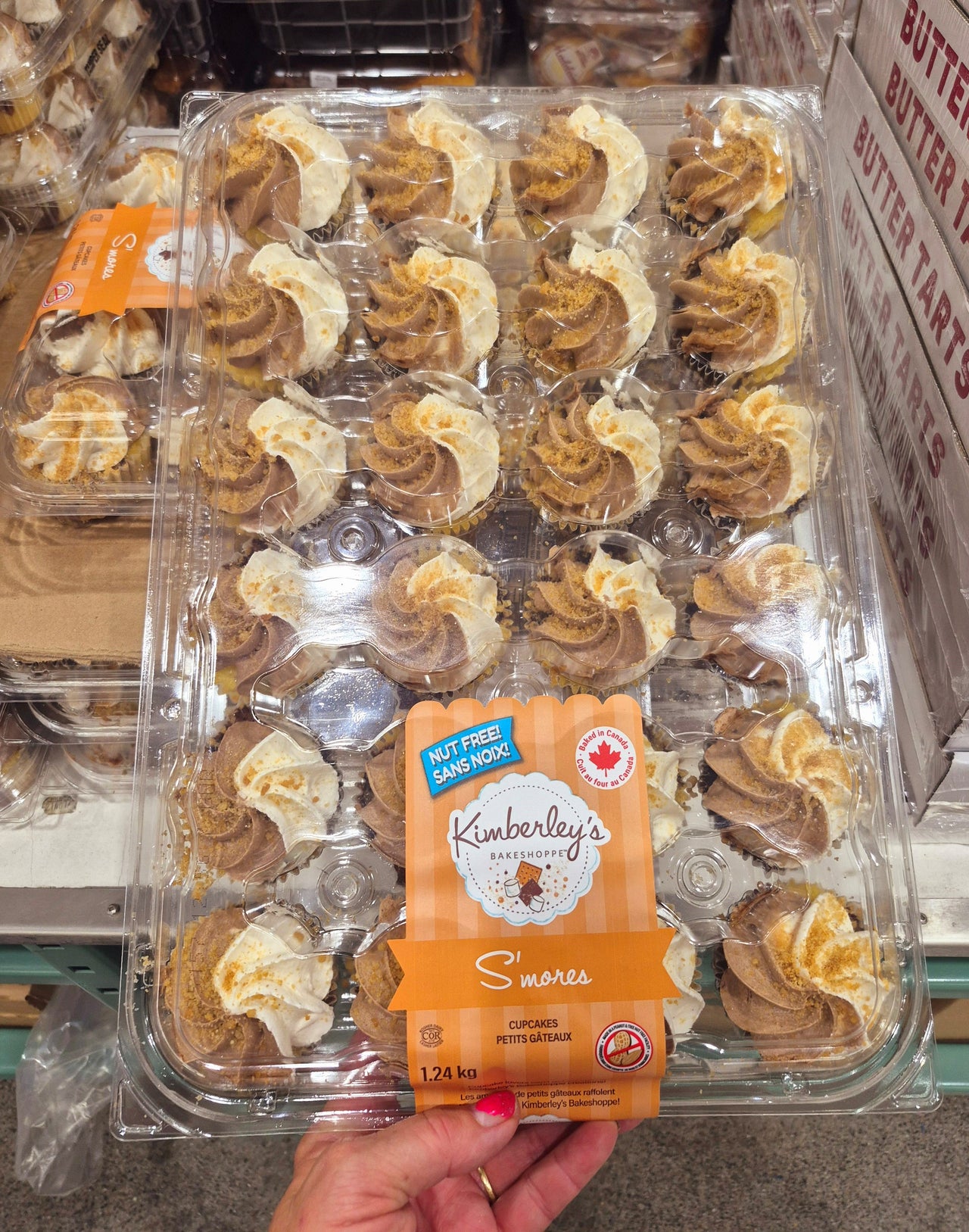 Kimberley's Bakeshop S'Mores Cupcakes - 1 x 1.2 Kilos