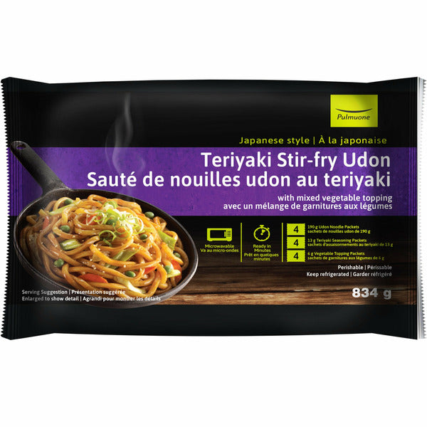 Pulmuone Teriyaki Stir-Fry Udon - 1 x 877 Grams