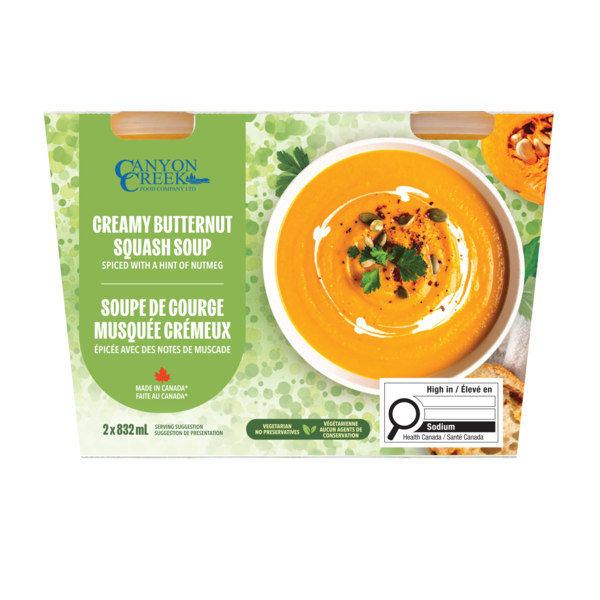 Canyon Creek Butternut Squash Soup - 2 x 832 ML