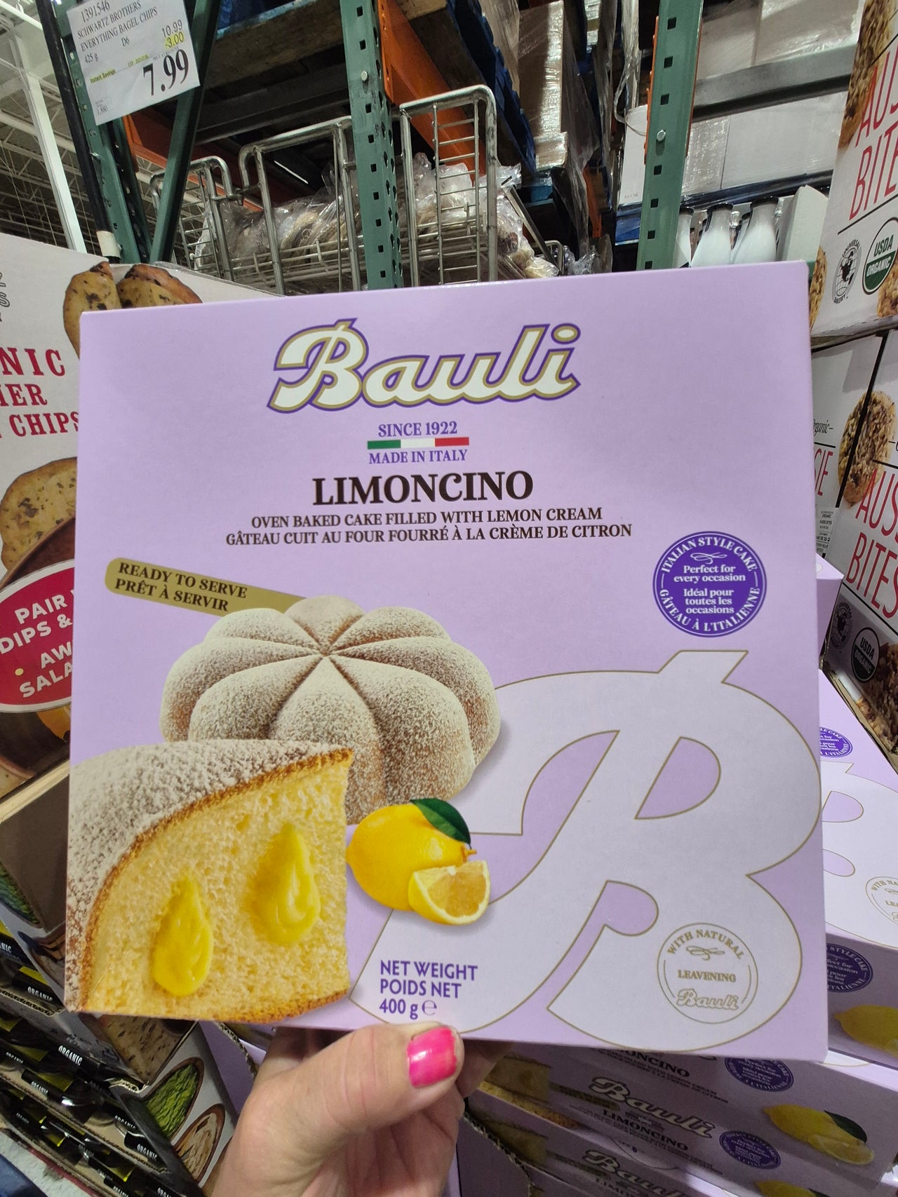 Bauli Torta Limoncino Cake - 1 x 400 Grams