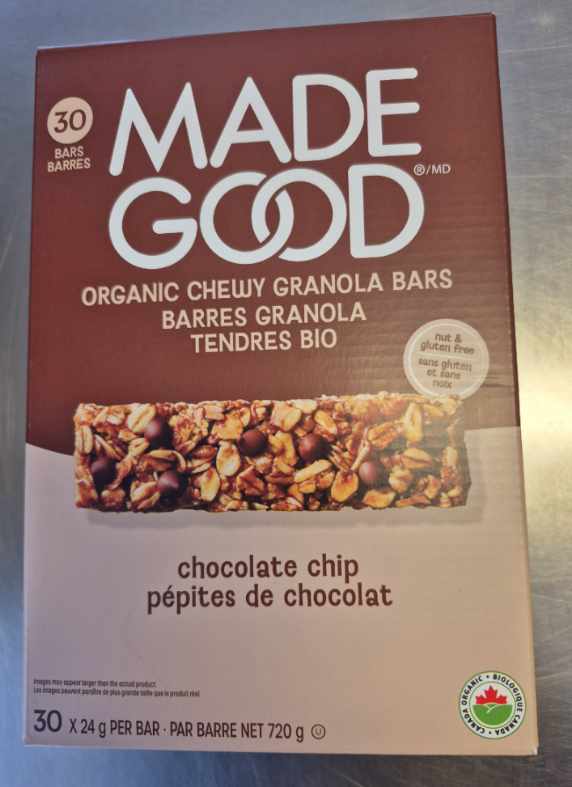 Made Good Organic Chewy Granola Bars - 1 x 720 Grams