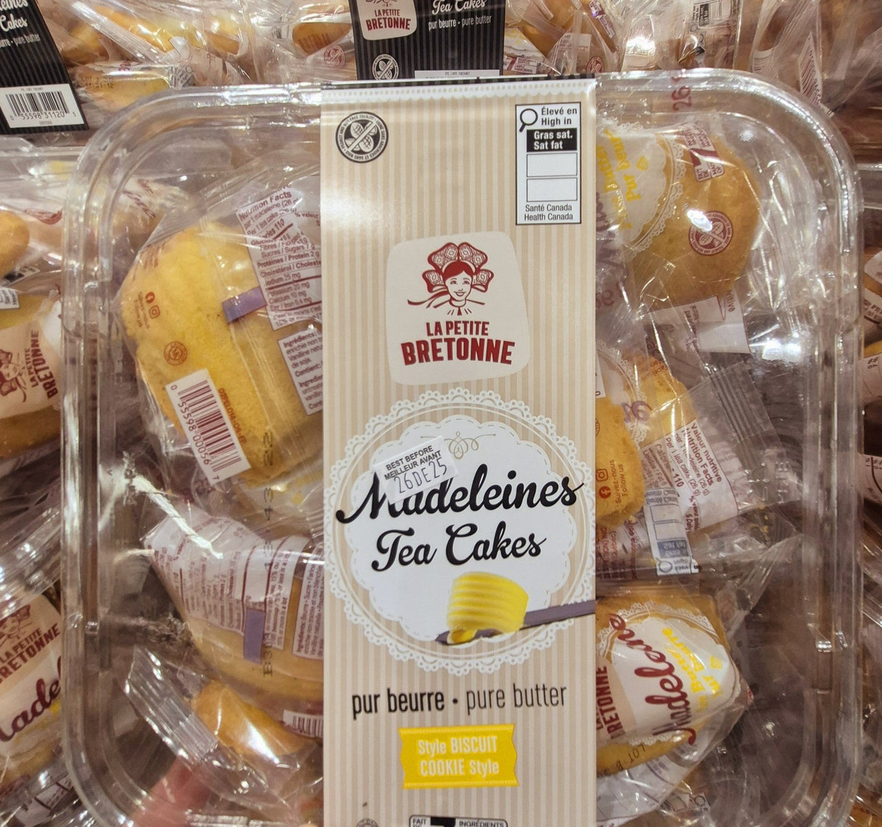 La Petite Bretonne Madeleines Tea Cakes - 1 x 710 Grams