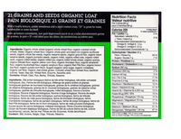 Thumbnail for Kirkland Organic 21 Whole Grain Bread - 2 x 765 Grams