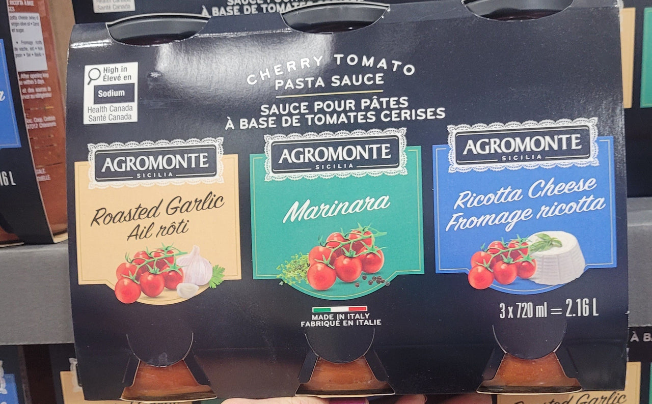 Agromonte Pasta Sauce - 3 x 720 ML