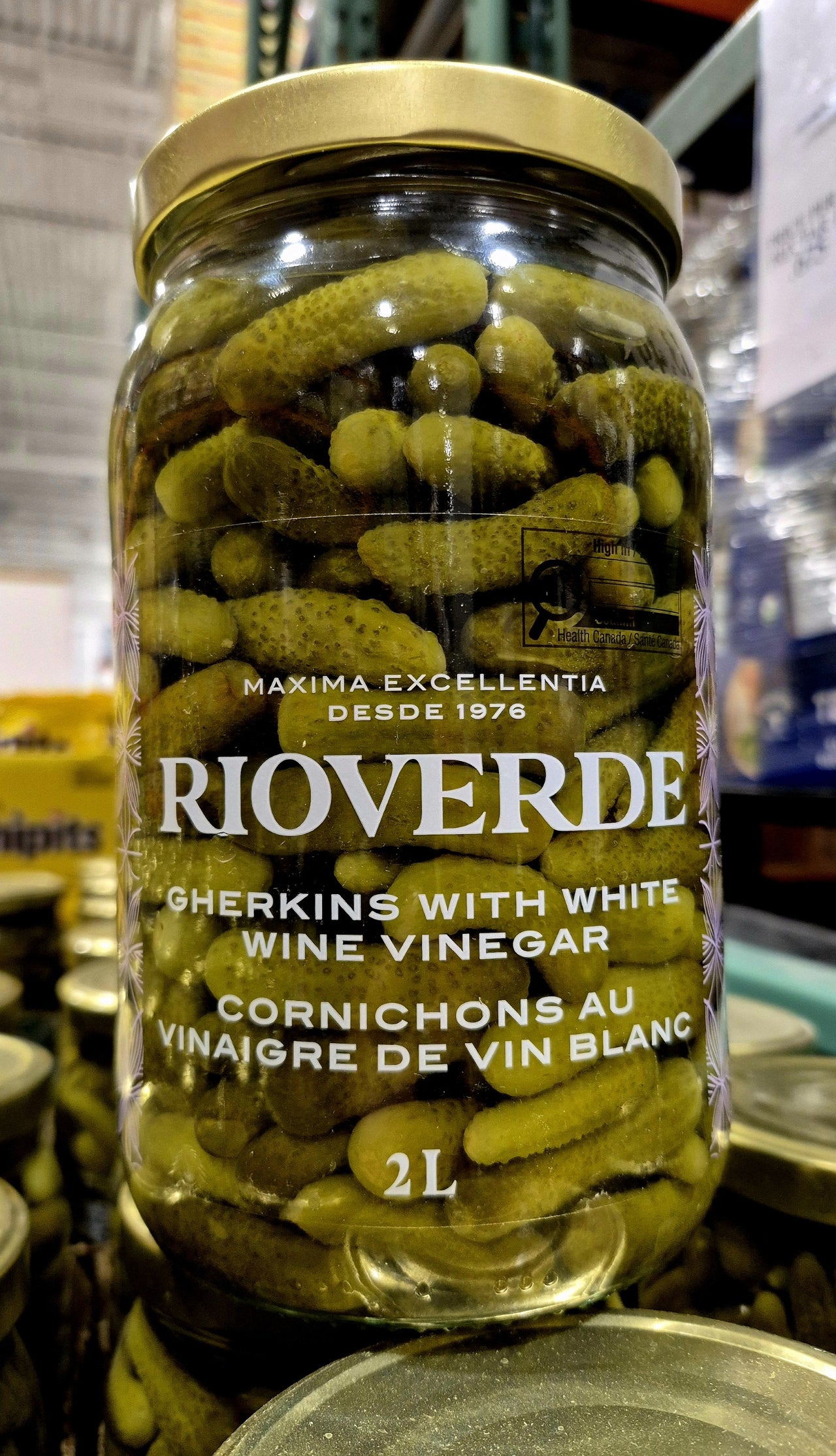 Rioverde Gherkins - 1 x 2L
