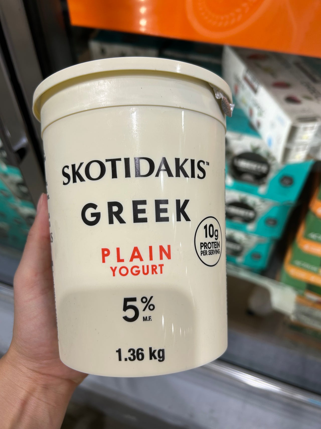 Skotidakis 5% Greek Yogurt - 1 x 1.36 Kilos