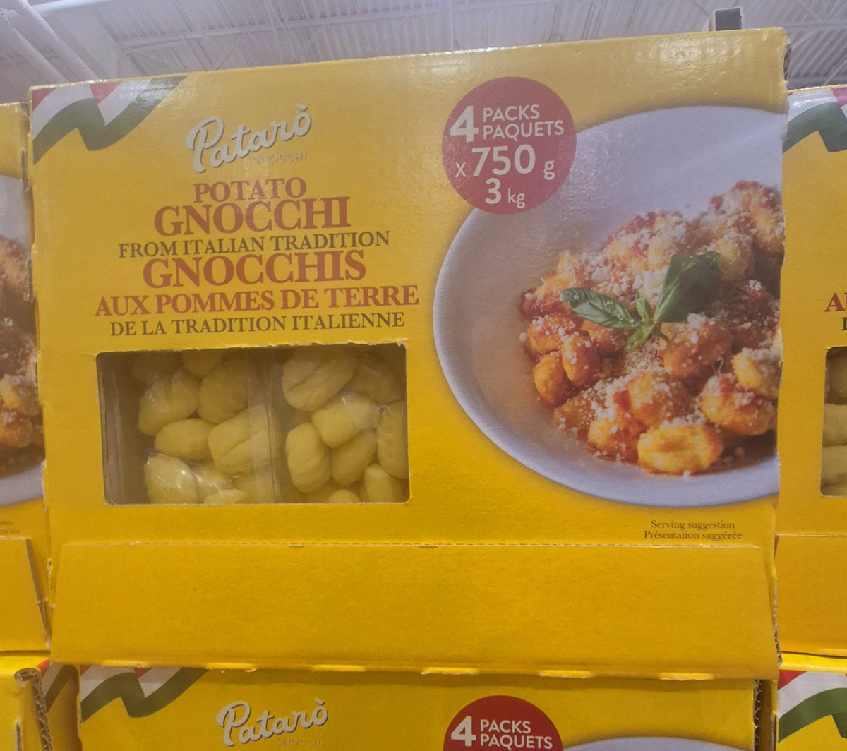 Potato Gnocchi - 4 x 750 Grams