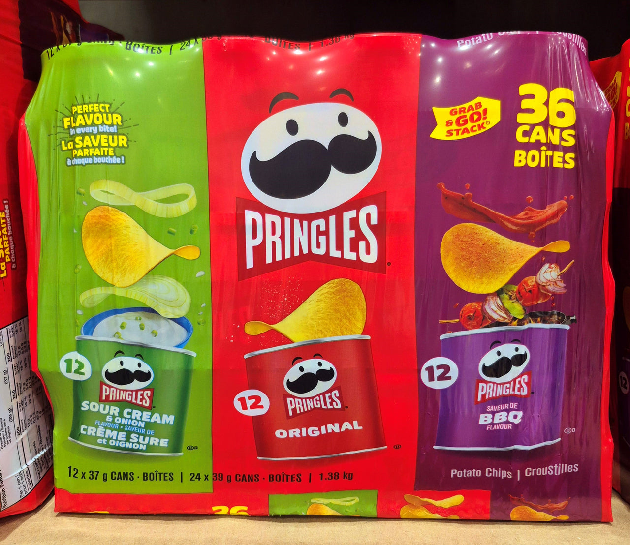 Pringles Variety Pack - 1 x 1.38 KG