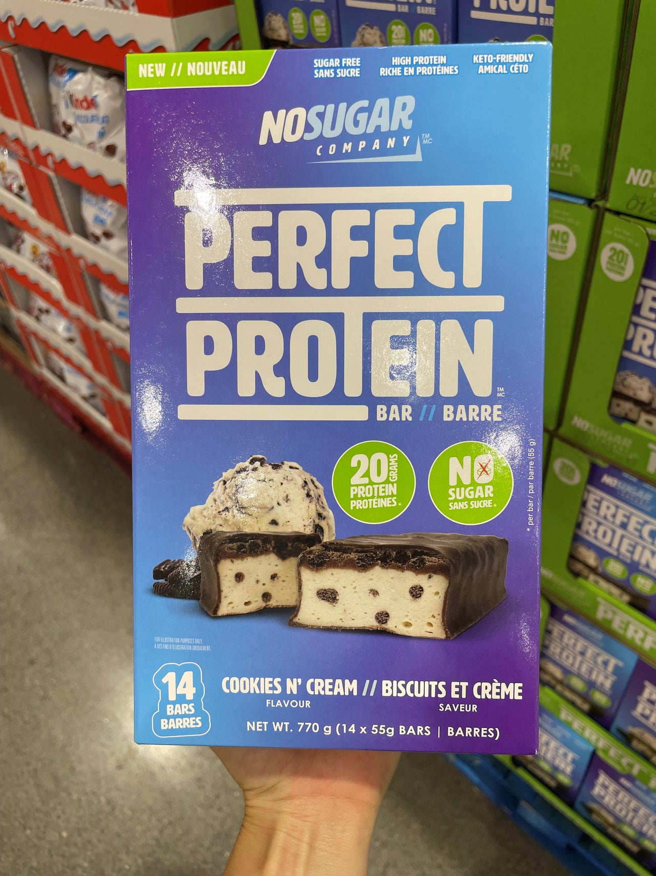 Image of No Sugar Company Perfect Protein Bars - 1 x 770 Grams