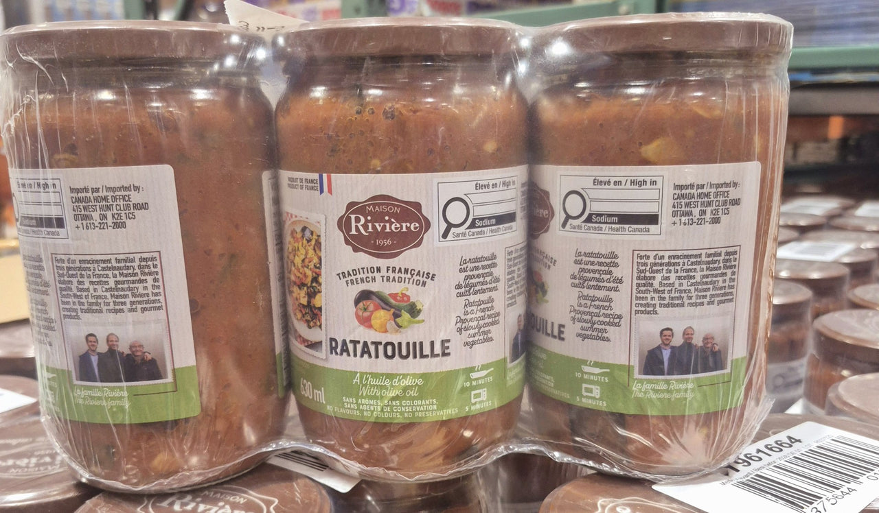 Maison Riviere Ratatouille Pasta Sauce - 3 x 720 ML