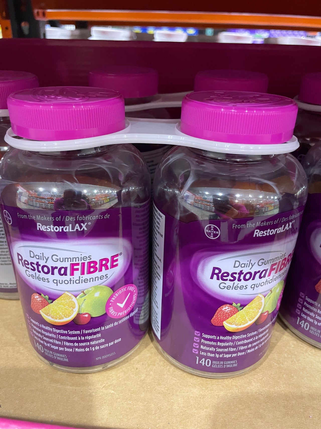 Restorafibre Daily Fibre Gummies - 2 x 650 Grams