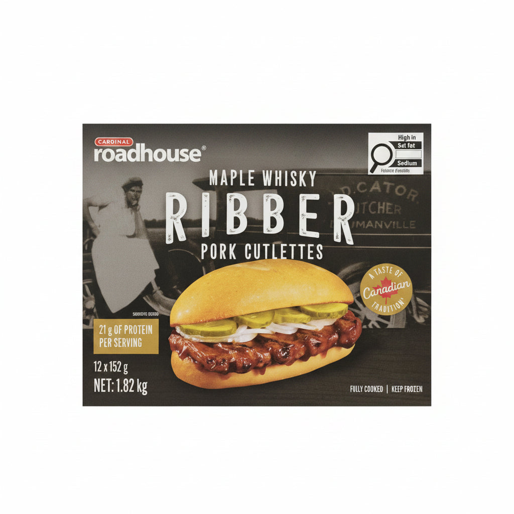 Roadhouse Maple Whiskey Ribber - 1 x 1.81 KG – Northern Shopper